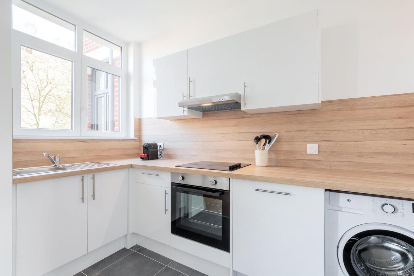 Charming Through-Apartment Renovated And Equipped! Marcq-en-Baroeul Esterno foto