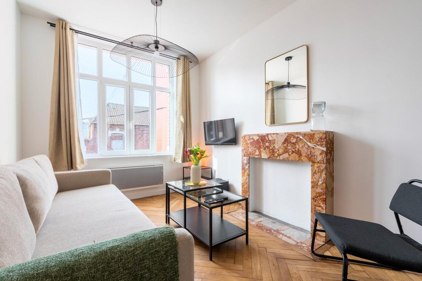 Charming Through-Apartment Renovated And Equipped! Marcq-en-Baroeul Esterno foto