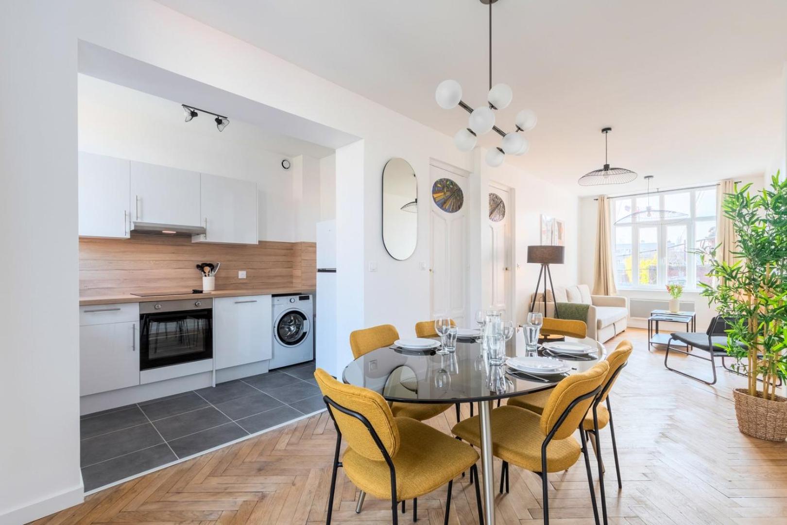 Charming Through-Apartment Renovated And Equipped! Marcq-en-Baroeul Esterno foto